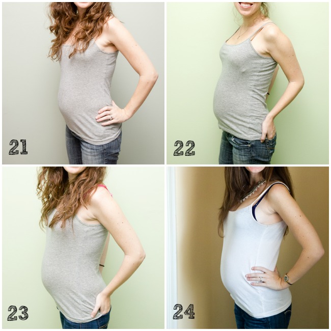 Baby Bump 21-24 Weeks